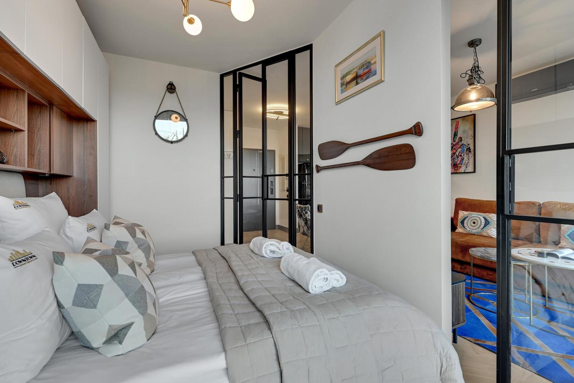 Chlebova - Riverside View Terrace, Free Parking, Gym & Kidsplay By Downtown Apartments Gdańsk Exterior foto