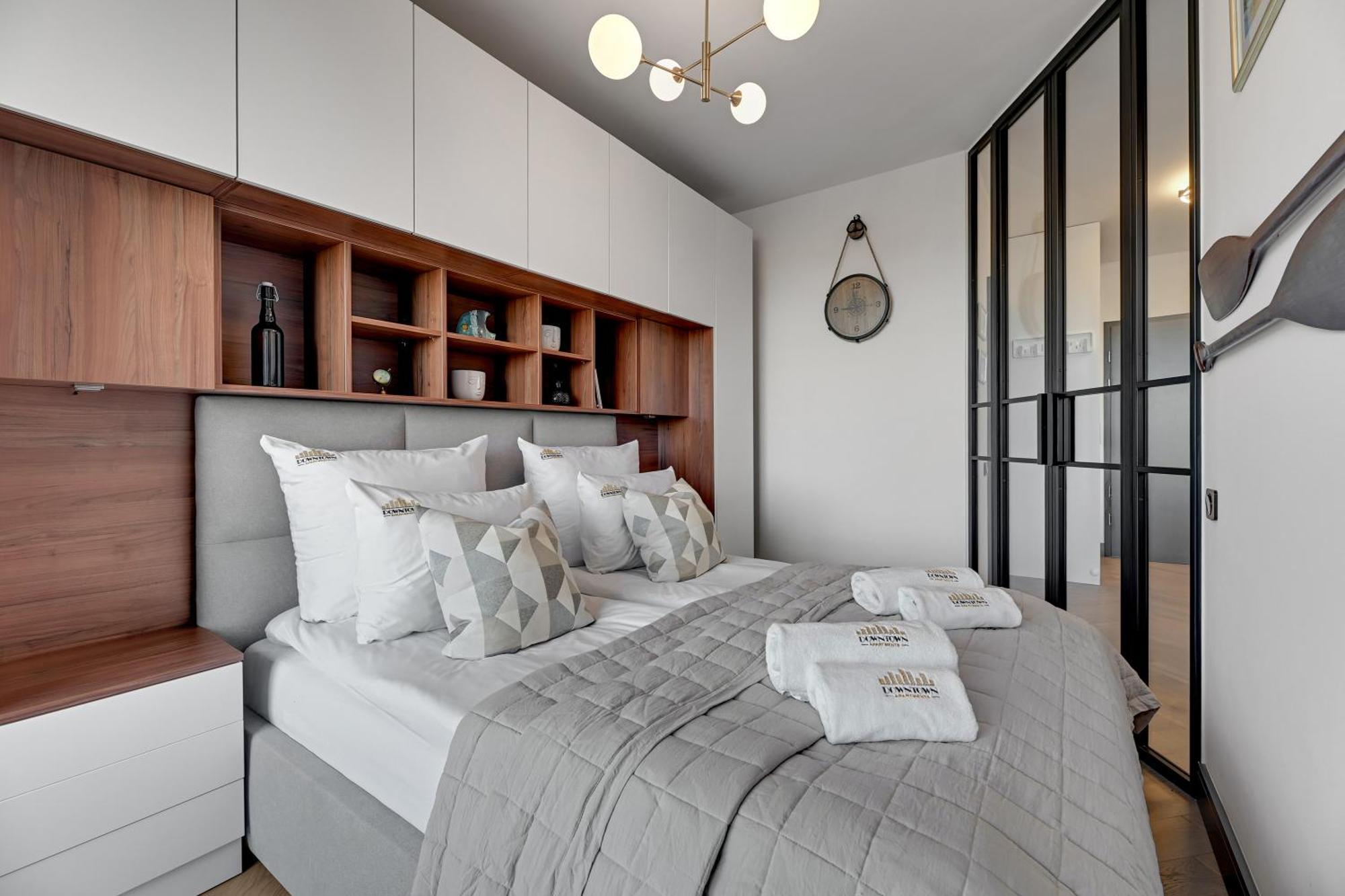 Chlebova - Riverside View Terrace, Free Parking, Gym & Kidsplay By Downtown Apartments Gdańsk Exterior foto