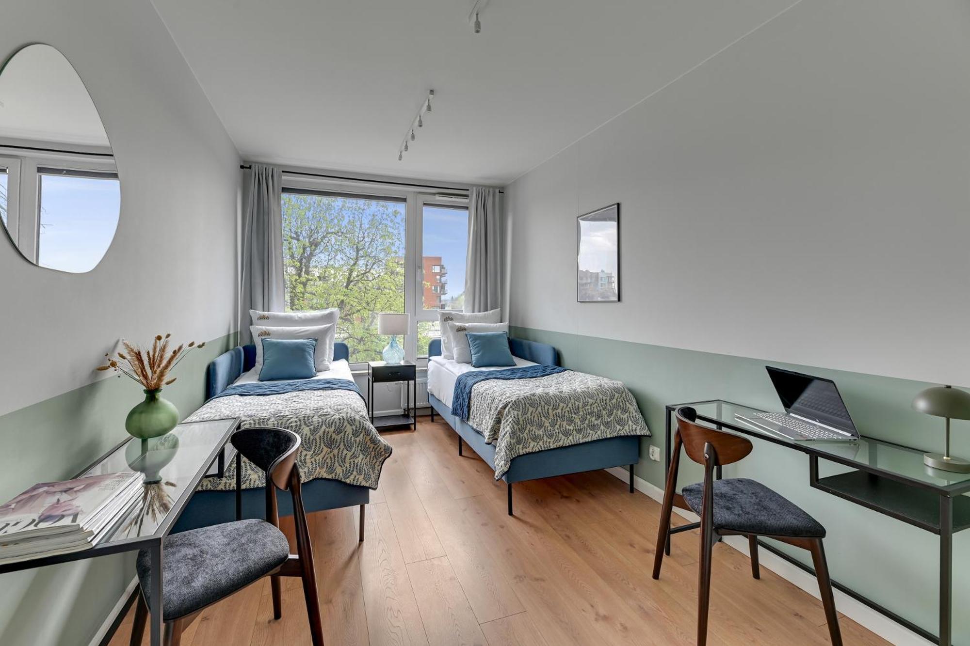 Chlebova - Riverside View Terrace, Free Parking, Gym & Kidsplay By Downtown Apartments Gdańsk Quarto foto
